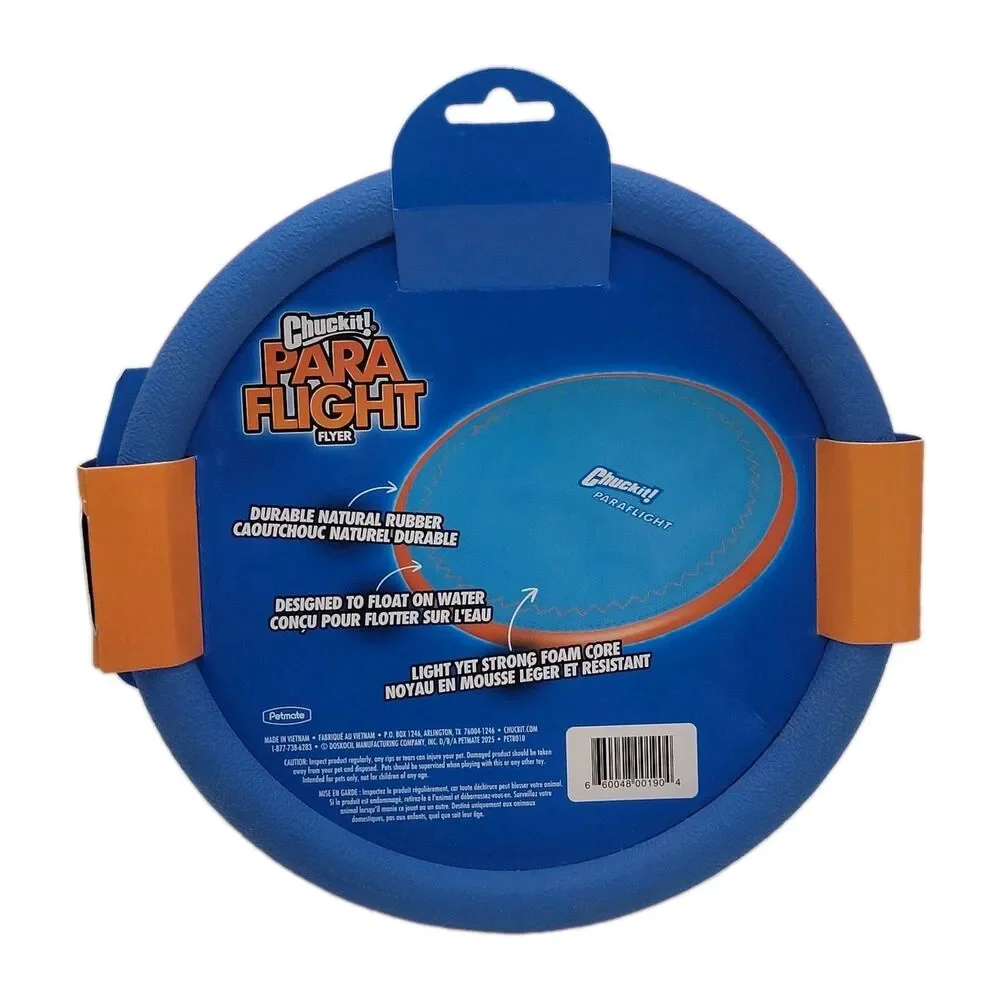 Chuckit! Para Flight Flyer – Large Durable Dog Fetch Disc – New